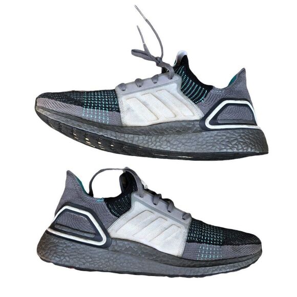 2019 Adidas UltraBoost 19 'Core Black Grey' Size 11.5 - Picture 7 of 13